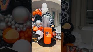 UTRGV Balloon decor for today Congrats Grad 🫶🏼 teamzermes zermeseventdecor [upl. by Ecertal]