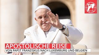 LIVE Papst Franziskus in Luxemburg [upl. by Dylane]