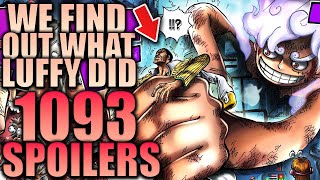 WE FIND OUT WHAT LUFFY DID  One Piece Chapter 1093 Spoilers [upl. by Grounds]