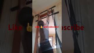 25lb weighted regular grip pullup for fast smooth 2 reps [upl. by Shay153]