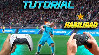 TUTORIAL TODOS LOS REGATES DE FIFA 22 TUTORIAL SKILLS  1 Estrella  PS5 PS4 XBOX  Parte 1 [upl. by Shewchuk496]