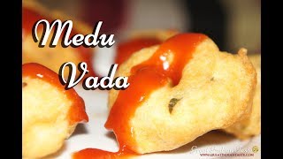 Medu Vada  Medu Vada recipe South Indian Medu Vada Recipe Vada recipe Garelu How to make medu v [upl. by Alehs]