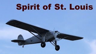 Spirit of St Louis scale RC aircraft 2018 [upl. by Odin]