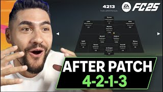 FC 25 AFTER PATCH BROKEN FORMATION 4213 BEST TACTICS amp PLAYER ROLES TO GET SUPER EASY WINS [upl. by Adnomar]