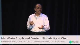 GraphConnect SF 2015  Prem Malhotra Cisco  MetaData Graph [upl. by Drofub878]