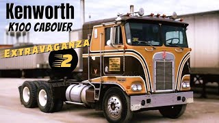 Kenworth K100 CABOVER Semi Truck Extravaganza [upl. by Aracal853]