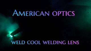 vintage American optics weld cool welding lens [upl. by Ermeena]