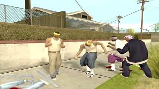 GTA San Andreas  Ballas Vs Vagos 2  GangWars shorts [upl. by Dnomsad]