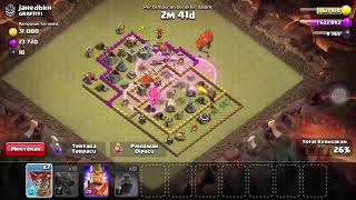 PERANG CLAND YANG TERAKHIR HARI KE 7  CLASH OF CLANS [upl. by Eniretak]