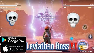 Yeager  Monster Hunter Mobile Leviathan Boss fight Hard Boss [upl. by Clardy]