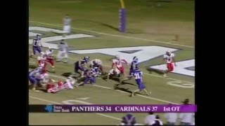 Weslaco Panthers vs Harlingen Cardinals Overtime [upl. by Anwahsad652]