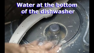 Dishwasher water not draining how to fix [upl. by Stearne620]