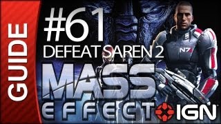 Mass Effect  61 Defeat Saren Part B  Walkthrough [upl. by Sessylu]