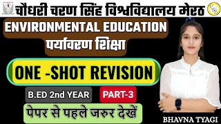 Environmental education One shot revision part3By bhavna Tyagi [upl. by Reed]