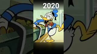 Evolution of donal dduck all scene 1934 2022donaldduck evolutiondonaldduck disneyevolution [upl. by Imiaj]