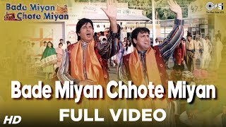 Bade Miyan Chote Miyan  Title Track  Bade To Bade Miyan Chote Miyan Subhanallah [upl. by Larine]