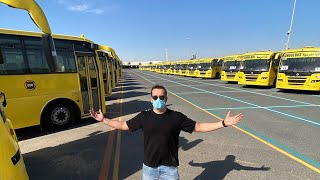 SETKI OPUSZCZONYCH AUTOBUSÓW W DUBAJU  NADCHODZI KRYZYS [upl. by Ainod]