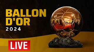 Ballon dOr 2024 Award Winner Live  Ballon dOr Live [upl. by Ainnat533]