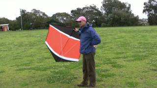 Kite antenna for 16010m  Oceania DX Contest 2010 [upl. by Alessig454]