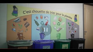 Collecte de résidus alimentaires  des écoles relèvent le défi [upl. by Neirbo712]