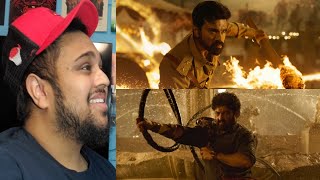 RRR Glimpse REACTION  NTR Ram Charan Ajay Devgn  SS Rajamouli  7 Jan 2022  Teaser Trailer [upl. by Aihsia]