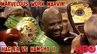 Marvelous Marvin Hagler vs Mustafa Hamsho 2 HBO 1080p 60 fps [upl. by Holtorf]