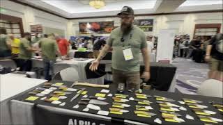 The 2024 Blade Show Booth of Alpha Tango Lima Knife amp Tool [upl. by Cressler]