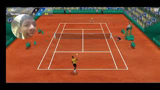 I become tennis player in tennis D gametrending viralvideo [upl. by Ayalat]