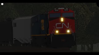 Roblox Southline District ROScale ET44AC 3098 and ES40DC 5438 [upl. by Aremaj610]