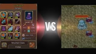 Warspear Online  Luckygod hunter Solo vs Swamp Slug [upl. by Nyrb]