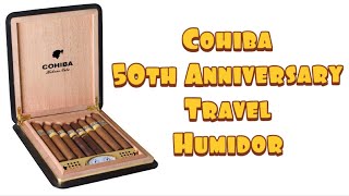 Cohiba UNBOXING 50th Anniversary Travel Humidor Cuban Cigar 50th Aniversario Tutorial amp REBOXING [upl. by Anytsyrk]