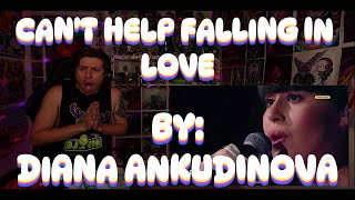 THIS WAS MINDBLOWING Blind reaction to Diana Ankudinova  Cant Help Falling In Love [upl. by Ara]