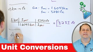 Unit Conversions amp Dimensional Analysis  Examples amp Practice [upl. by Najram]