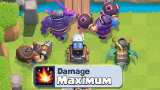 I Spent 500 To MAX The Most Toxic Deck in Clash Royale [upl. by Willdon650]