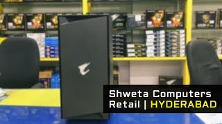 AORUS INDIA  Retail Outlet  Shweta Computers Hyderabad [upl. by Inman]