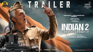 INDIAN 2 Official Trailer  Tamil  Kamal Haasan  Shankar  Anirudh  Siddharth  Indian 2 Trailer [upl. by Renita]