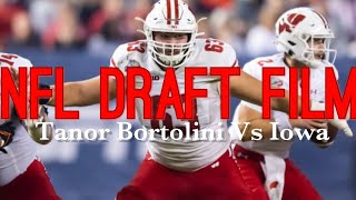 Film Room Tanor Bortolini Vs Iowa All Pass Pro [upl. by Ayanej]