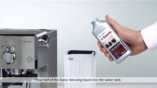 ✨ How to Descale the Saeco Poemia  Descaler UK [upl. by Daigle]