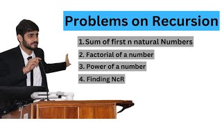 Problems on Recursion  Easy Explanation  DSA [upl. by Parhe]