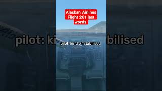 Alaska Flight 261 moments from disaster [upl. by Aiuqet]