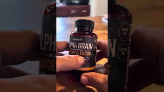 Onnit alpha brain review  incredible [upl. by Toolis707]