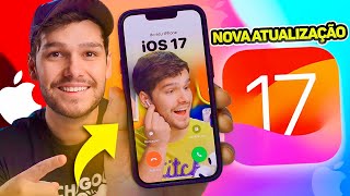 NOVA ATUALIZAÇÃO iOS 17  QUAIS SÃO AS NOVIDADES [upl. by Elyssa]