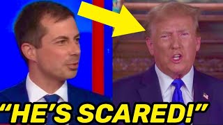 Pete Buttigieg BRUTALLY MOCKS Trump Live On Air Hes SCARED [upl. by Garcon]