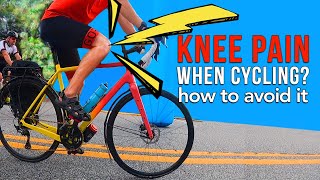 Cycling Knee PAIN  How To Avoid it  Tips for Cyclists [upl. by Assir]