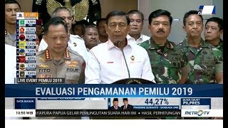 Wiranto Pastikan TNIPolri Siap Gebuk Pengganggu Ketertiban dan Keamanan Nasional [upl. by Bernard]