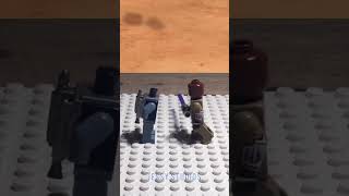 Jango Fett’s Death  Side by Side legostarwars stopmotion [upl. by Diamond968]