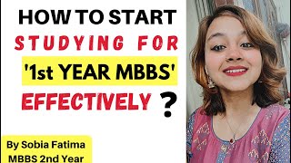 How to start your 1st Year MBBS Studies  2023 Batch  NMCH [upl. by Hailee]