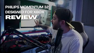 Philips Momentum 32 Designed for Xbox  Gaming Monitor Review [upl. by Timoteo340]