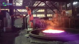 Molten Steel Temperature Measuring amp Sampling Robot for ladle  converter  LF  EAF  tundish [upl. by Pihc]