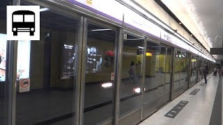 MTR KStock EMU Tseung Kwan O Line  Arriving Tiu Keng Leng Stn 港鐵將軍澳綫 抵達調景嶺站 [upl. by Faustus]